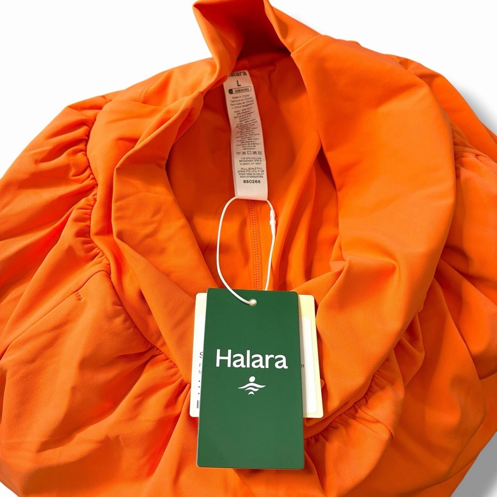 HALARA SoftlyZero Airy Super High Waisted Cool Touch Yoga Shorts Pockets Large - Picture 3 of 3